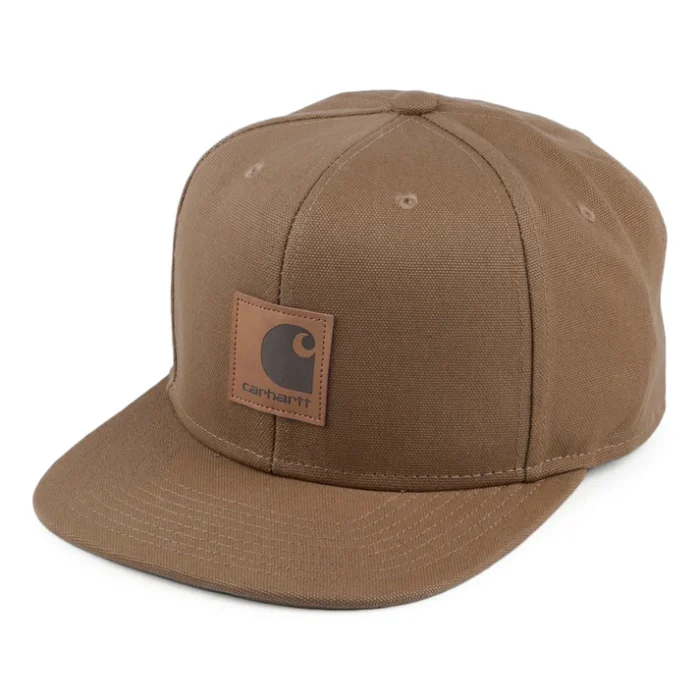 S2 Carhartt Logo Snapback Cap - Brown